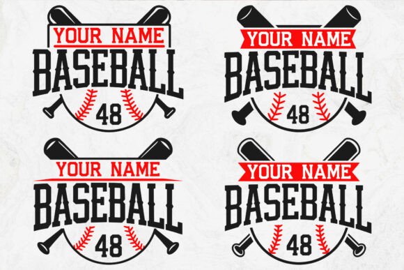 Baseball Team SVG Graphics for Crafts and Local Branding