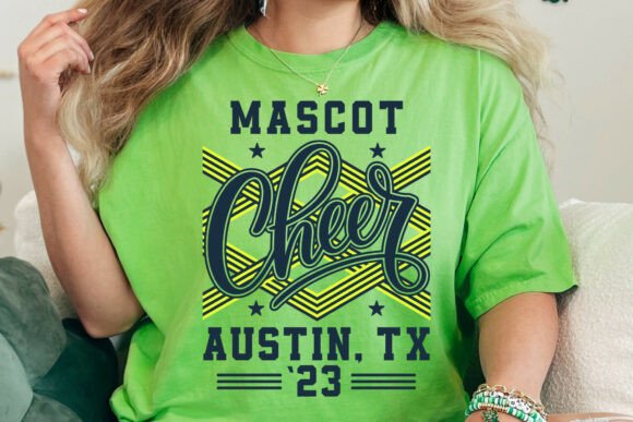 Cheer Team SVG Template for Crafts and Graphics