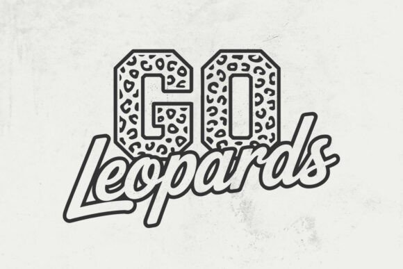 Go Leopards SVG: A Versatile Graphic Design Asset for Crafts and Local Branding