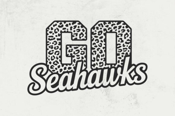 Go Seahawks Leopard SVG: A Versatile Graphic Design Asset for Crafts & Graphics