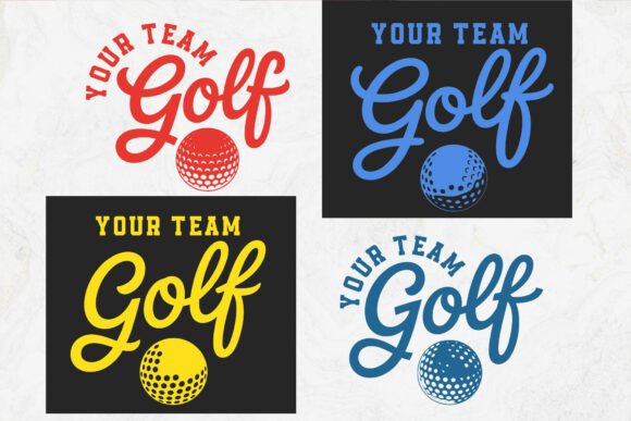 Golf Team SVG for Crafts and Graphics: A Designer’s Perspective