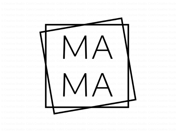 Mama Double Frame SVG: A Versatile Graphic Design Asset for Creative Publishing