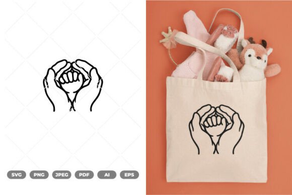 Mom and Baby Illustration SVG Clipart: A Creative Graphic Design Asset for Blogs and Crafts