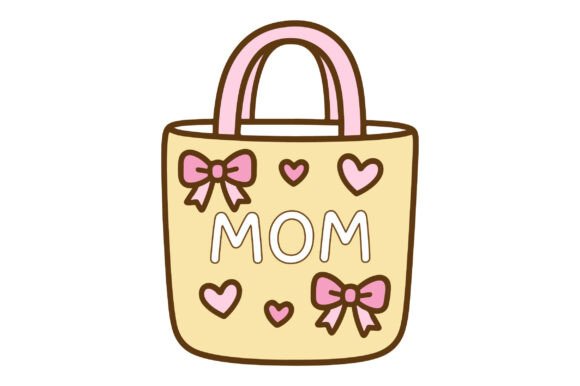 Mom Tote Bag SVG: A Versatile Graphic Design Asset for Crafts and Creative Projects
